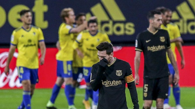 Megabintang Lionel Messi saat ini memiliki empat pilihan setelah kontrak di Barcelona habis pada akhir musim nanti.