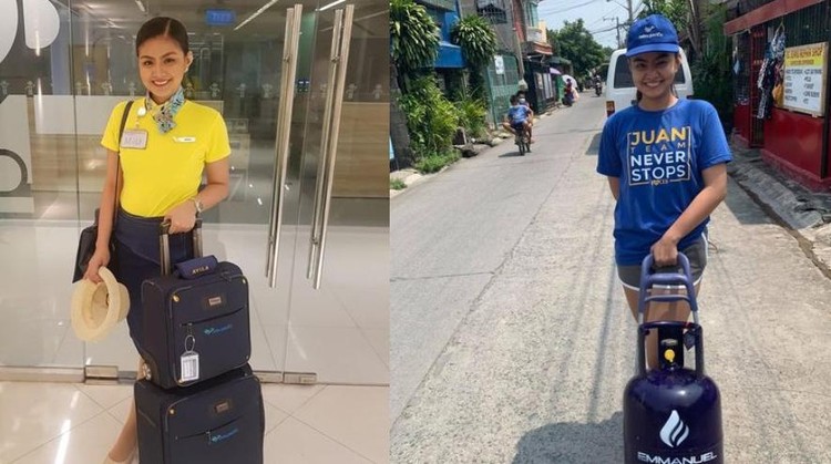Eks Pramugari jadi Penjual Gas