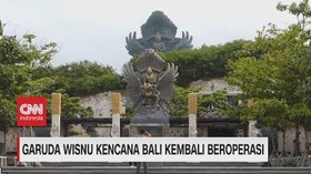 VIDEO: Garuda Wisnu Kencana Bali Kembali Beroperasi