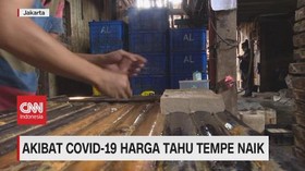VIDEO: Akibat Covid-19, Harga Tahu Tempe Naik