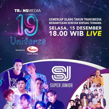 Saksikan Penampilan Super Junior & Sederet Bintang di 'Transmedia 19'