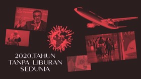 INFOGRAFIS: 2020, Tahun Tanpa Liburan Sedunia