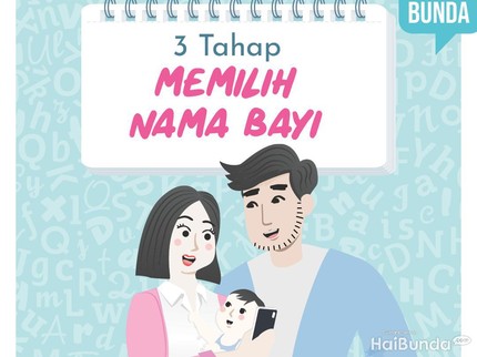 3 Tahap Memilih Nama Bayi