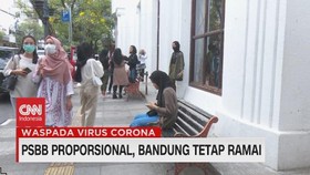 VIDEO: PSBB Proposional, Bandung Tetap Ramai