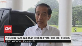 VIDEO: Presiden: Saya Tak Akan Lindungi Yang Terlibat Korupsi