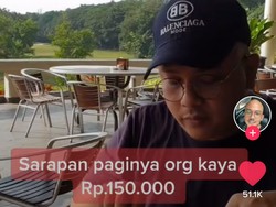 Pamer Sarapan Rp 150 Ribu, Pria Ini Sindir Orang Miskin yang Sarapan Gorengan