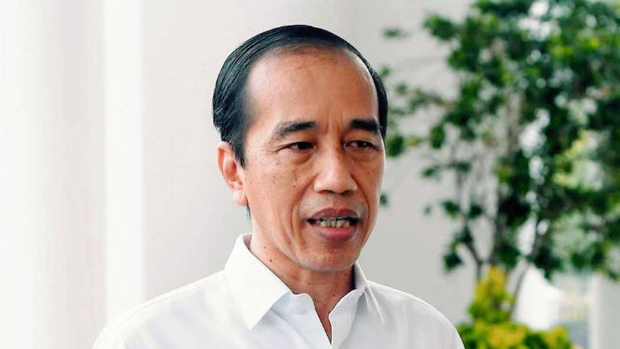 Presiden Jokowi Presiden Joko Widodo menyampaikan keterangan pers terkait penetapan Menteri Sosial Juliari P. Batubara sebagai tersangka
