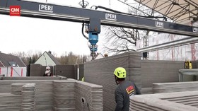 VIDEO: Melihat Pembangunan Rumah dengan Teknologi 3D Printing