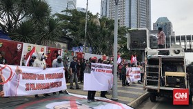 Demo Tangkap Rizieq Iringi Agenda Pemeriksaan Kasus Kerumunan