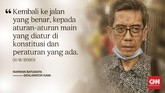 CELOTEH: KAMI, Oposisi dari Tugu Proklamasi Koalisi Aksi Menyelamatkan Indonesia (KAMI) dideklarasikan di Taman Proklamasi pada 18 Agustus 2020 lalu jadi oposisi pemerintah di luar parlemen.