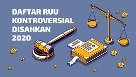 INFOGRAFIS: Ketok Palu RUU Kontroversial di Masa Pandemi