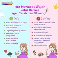 Tips Membuat Wajah Glowing - Satu Trik