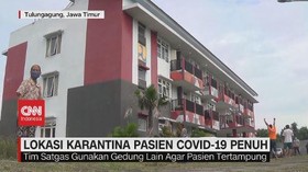 VIDEO: Pasien Covid-19 Melonjak, Lokasi Karantina Penuh