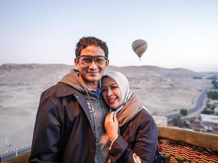 Momen Haru Sandiaga Uno Lepas Anak untuk Merantau, Nur Asia Menangis