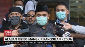 VIDEO: Alasan Rizieq Mangkir Panggilan Kedua
