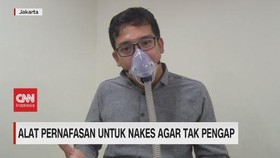 VIDEO: Alat Pernapasan untuk Nakes Agar Tak Pengap