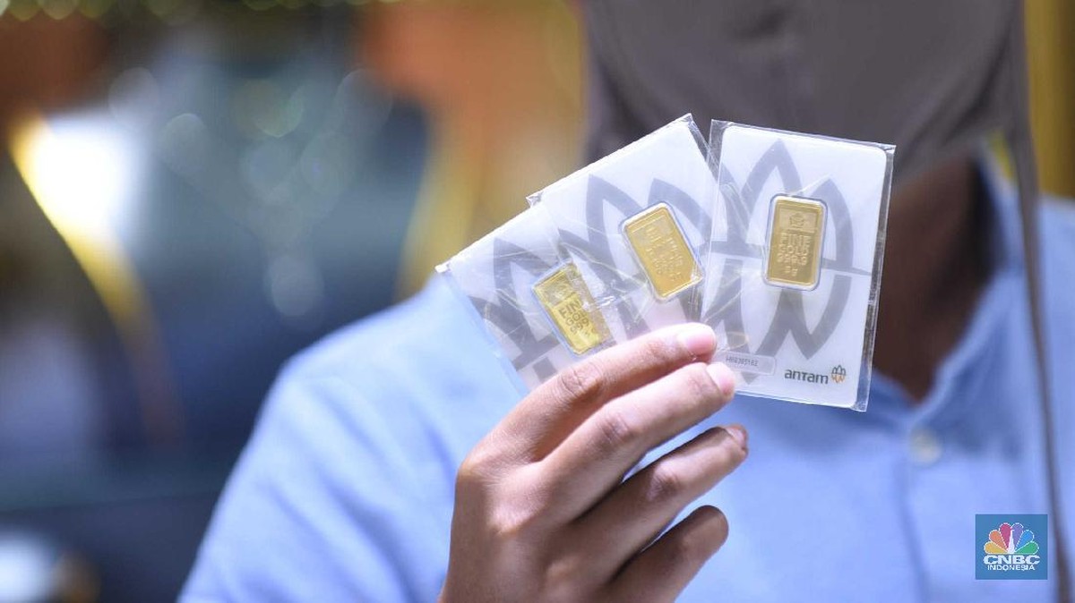 Harga Emas Antam Hari ini Jatuh ke Rp2,6 Juta, Terendah 5 Bulan