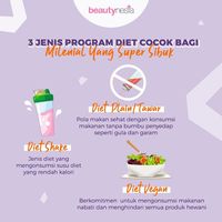 Program Diet Untuk Millennial Yang Super Sibuk