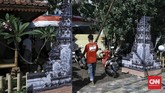 FOTO: TPS Keberagaman Nusantara untuk Pilkada Depok Swadaya masyarakat di Kampung Benda Barat, Cipayung, Depok membuat TPS bertema keanekaragaman budaya untuk pemungutan suara Pilkada Serentak 9 Desember 2020.