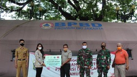 Enesis Group Beri Bantuan Vitamin & Antis ke Pemprov Jakarta