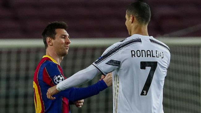 Messi Terpaksa Terima Tantangan Ronaldo Tinggalkan Barcelona