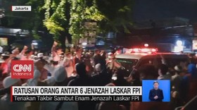VIDEO: Enam Jenazah Laskar FPI Dibawa Ke Petamburan