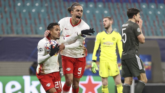 Pelatih Manchester United Ole Gunnar Solskjaer menyebut timnya tak beruntung usai kalah dari RB Leipzig di Liga Champions.
