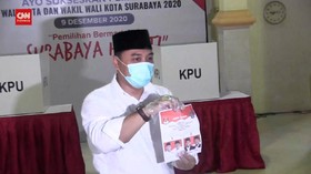 VIDEO: Cawalkot Surabaya Eri Cahyadi Gunakan Hak Pilih
