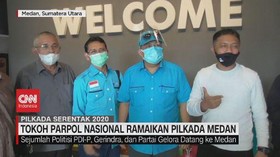 VIDEO: Tokoh Parpol Nasional Ramaikan Pilkada Medan