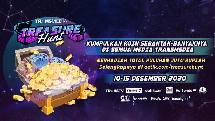 Daftar 20 Pemenang Kuis Transmedia Treasure Hunt, Selamat!