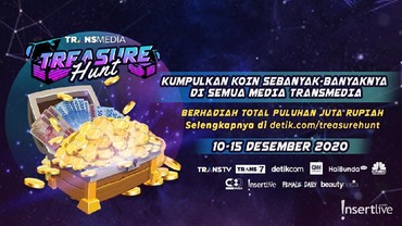 img-title Kumpulkan Koin Transmedia Treasure Hunt Berhadiah Puluhan Juta Rupiah