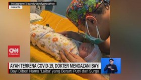 VIDEO: Ayah Terkena Covid-19, Dokter Mengazani Bayi
