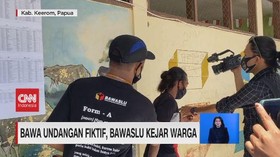VIDEO: Bawa Undangan Fiktif, Bawaslu Kejar Warga