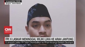 VIDEO: FPI: 6 Laskar Meninggal Miliki Luka ke Arah Jantung