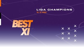INFOGRAFIS: Best 11 Liga Champions, Panggung Trio BNR