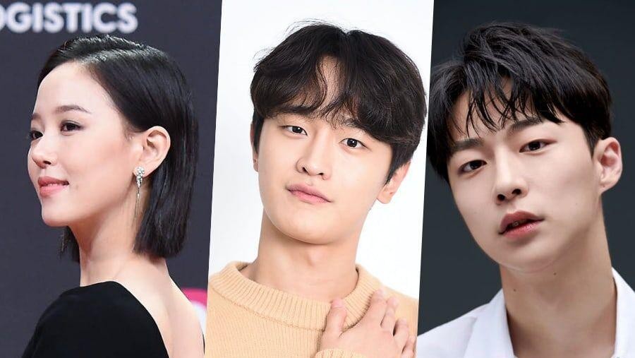 Kang Ha Na, Kim Do Wan, Baek In Hyuk Kang Ha Na, Kim Do Wan, Baek In Hyuk