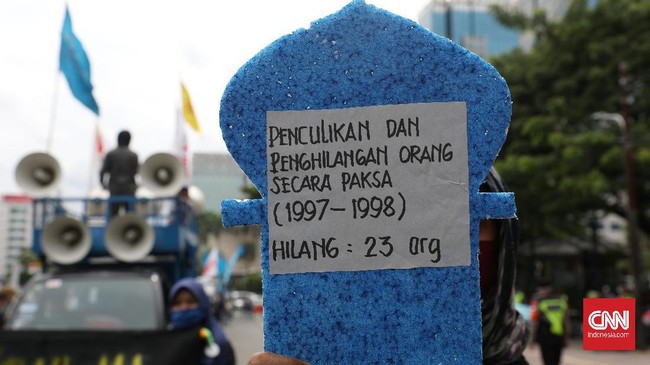 Direktur Kemenkumham menyatakan pihaknya berharap Presiden Jokowi terbitkan surpres ratifikasi antipenghilangan paksa pada hari HAM, 10 Desember 2021.