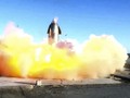 Roket SpaceX Sukses Mendarat untuk Kali Pertama dan Meledak