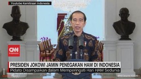 VIDEO: Presiden Jokowi Jamin Penegakan HAM di Indonesia