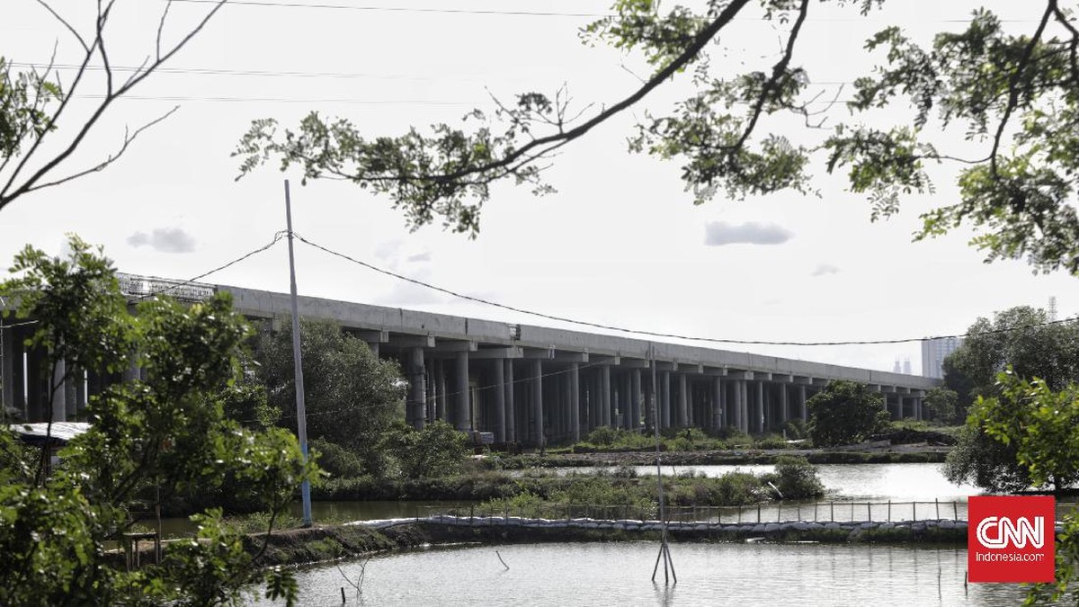 FOTO: Progres Pembangunan Proyek Tol Cibitung-Cilincing