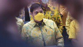 Rapimnas Golkar, Airlangga Dorong Penerapan UU Cipta Kerja