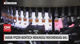 VIDEO: Vaksin Pfizer-Biontech Menunggu Rekomendasi Ahli