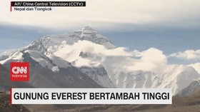 VIDEO: Gunung Everest Bertambah Tinggi