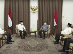 JK Temui Wapres Maruf Amin, Ada Apa?