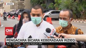VIDEO: Pengacara Bicara Keberadaan Rizieq Shihab
