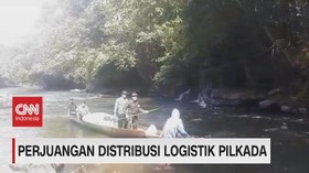 VIDEO: Perjuangan Distribusi Logistik Pilkada