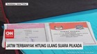 VIDEO: Jatim Terbanyak Hitung Ulang Suara Pilkada