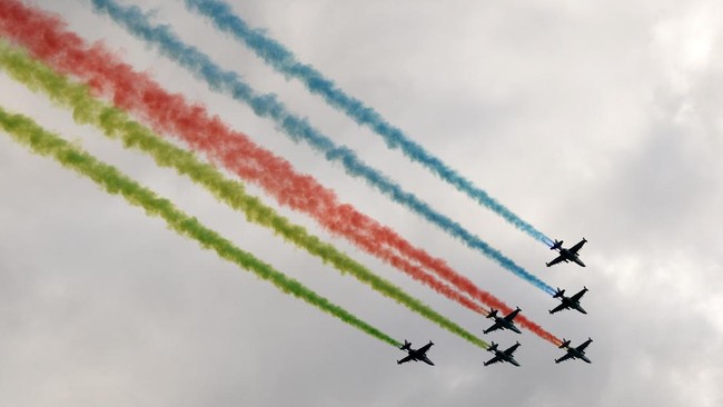 FOTO: Parade Militer Kemenangan Azerbaijan dari Armenia
