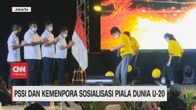 VIDEO: PSSI dan Kemenpora Sosialisasi Piala Dunia U-20