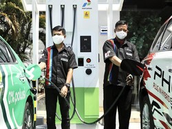 Pertamina Resmikan SPBU Listrik Komersil Pertama, Bisa Fast Charging!